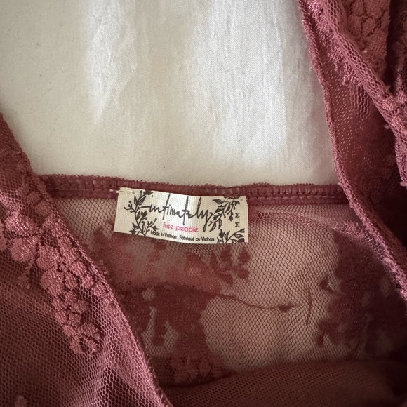 Free People Lace V-neck Top - Picture 4 of 7